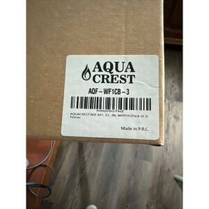 AQUA CREST Refrigerator Water Filter 3-Pack AQF-WF1CB Replaces Frigidaire WF1CB